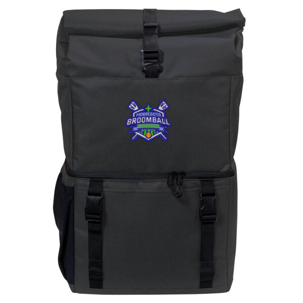 Port Authority® 18-Can Backpack Cooler - Embroidered Logo Thumbnail