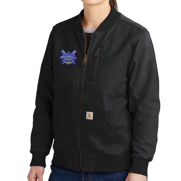 Carhartt® Women’s Rugged Flex® Crawford Jacket - Embroidered Logo Thumbnail