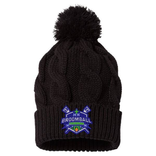 Richardson - Chunk Twist Cuffed Beanie - Embroidered Logo Thumbnail