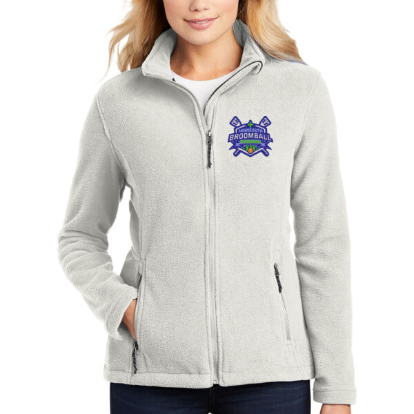 Port Authority® Ladies Value Fleece Jacket - Embroidered Logo Thumbnail
