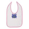 Infant Contrast Trim Premium Jersey Bib Thumbnail